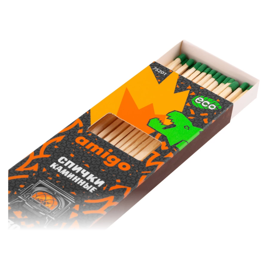 Спички каминные Amigo grande 21 см, 30 шт, 75201