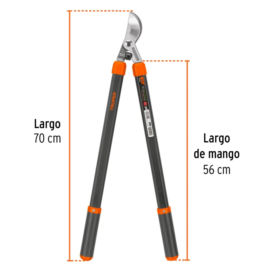 Сучкорез By-pass Truper,  рез 3,8 см, длина 70 см, 18392