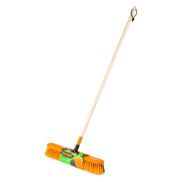 Щетка хозяйственная Amigo 7х50х152 см, черенок дерево, 76500