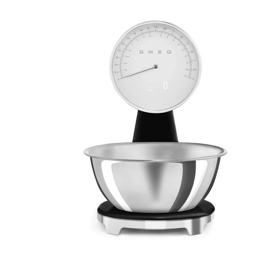Кухонные весы SMEG KSF01BLWW 27,6х30,9х38,5 см, черный