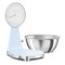Кухонные весы SMEG KSF01PBWW 27,6х30,9х38,5 см, пастельный голубой