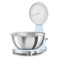 Кухонные весы SMEG KSF01PBWW 27,6х30,9х38,5 см, пастельный голубой
