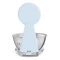 Кухонные весы SMEG KSF01PBWW 27,6х30,9х38,5 см, пастельный голубой