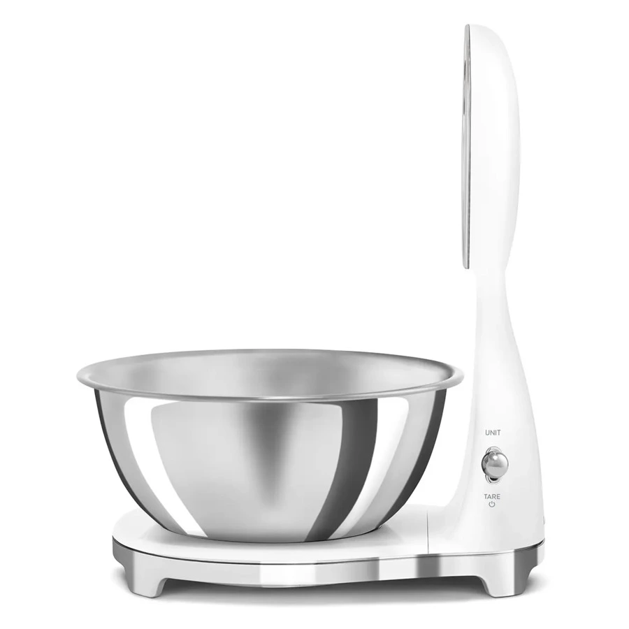 Кухонные весы SMEG KSF01WHWW 27,6х30,9х38,5 см, белый