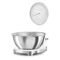 Кухонные весы SMEG KSF01WHWW 27,6х30,9х38,5 см, белый