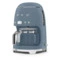 Капельная кофеварка SMEG DCF02SBMEU 1050 Вт, кувшин 1,25 л, с подогревом, синий шторм матовый