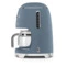 Капельная кофеварка SMEG DCF02SBMEU 1050 Вт, кувшин 1,25 л, с подогревом, синий шторм матовый