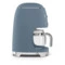 Капельная кофеварка SMEG DCF02SBMEU 1050 Вт, кувшин 1,25 л, с подогревом, синий шторм матовый