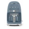 Капельная кофеварка SMEG DCF02SBMEU 1050 Вт, кувшин 1,25 л, с подогревом, синий шторм матовый