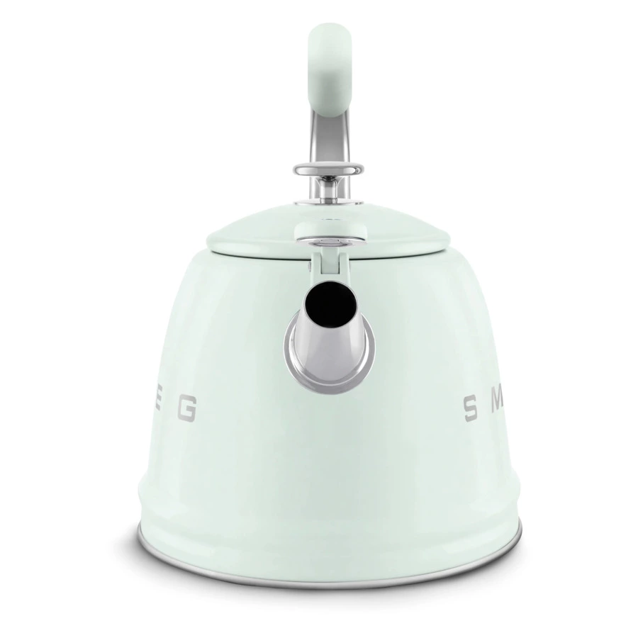 Чайник со свистком SMEG WKF01PG , 2.3 л, пастельный зеленый