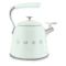 Чайник со свистком SMEG WKF01PG , 2.3 л, пастельный зеленый