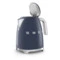 Чайник электрический SMEG KLF03NBEU на 1,7л, 2400Вт, темно-синий