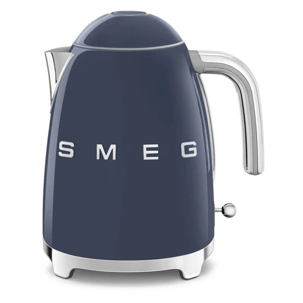 Чайник электрический SMEG KLF03NBEU на 1,7л, 2400Вт, темно-синий