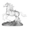 Фигурка Decor de Table Pate de Verre Cristal Лошадка 15х14 см, белая, хрустальное тесто, п/к