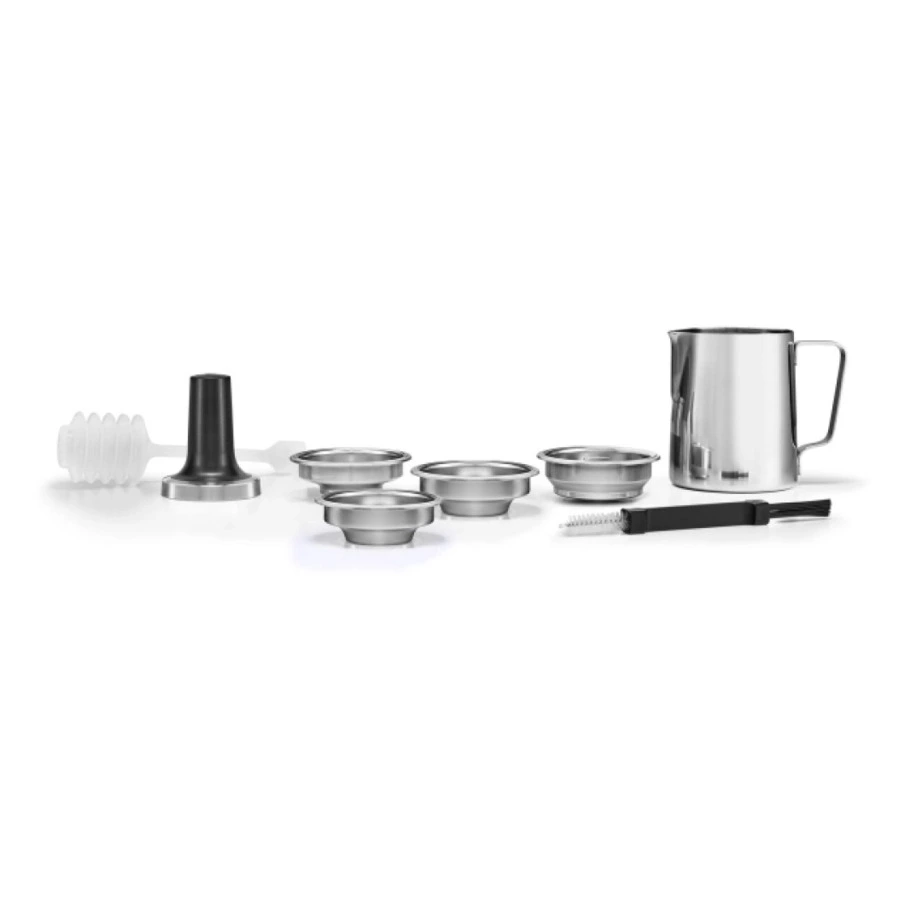 Полуавтоматическая эспрессо машина с кофемолкой KitchenAid, 5KES6551EBK, черный чугун
