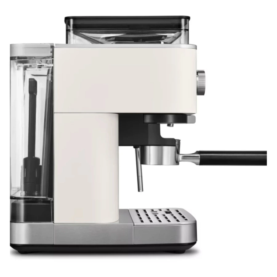 Полуавтоматическая эспрессо машина с кофемолкой KitchenAid, 5KES6551EPL, фарфорово-белый