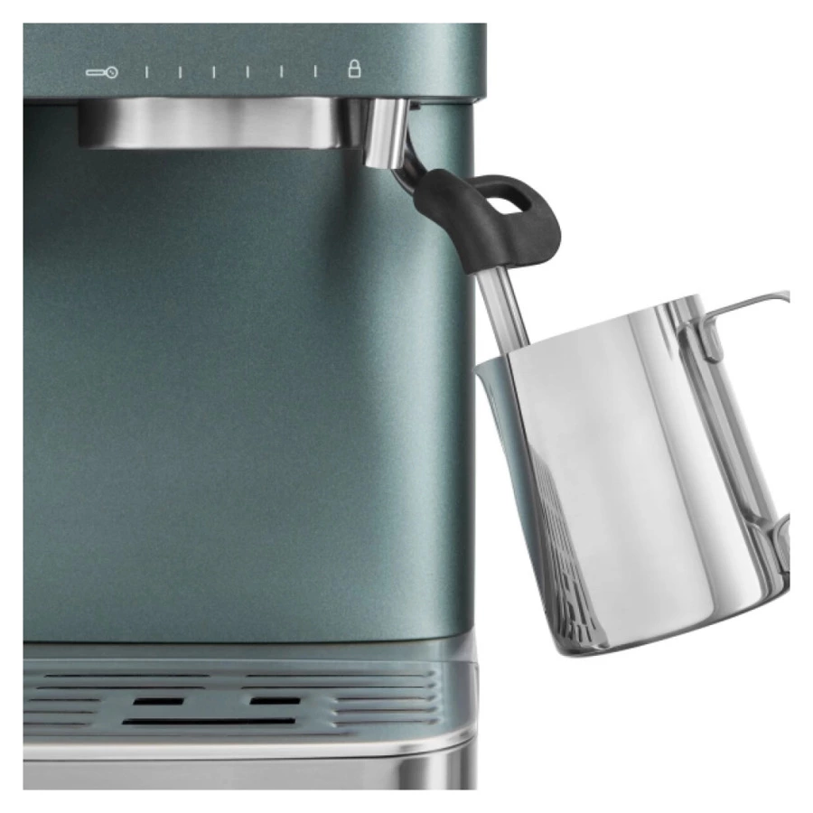 Полуавтоматическая эспрессо машина с кофемолкой KitchenAid, 5KES6551EJP, ягода можжевельника