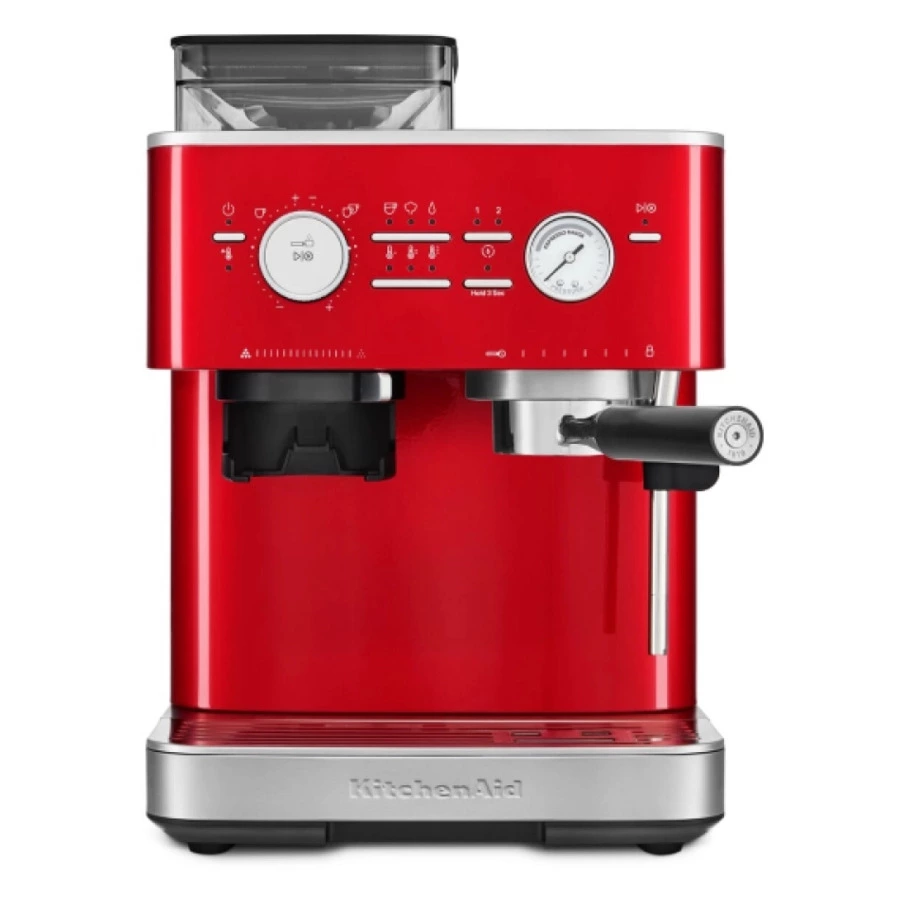 Полуавтоматическая эспрессо машина с кофемолкой KitchenAid, 5KES6551ECA, карамельное яблоко