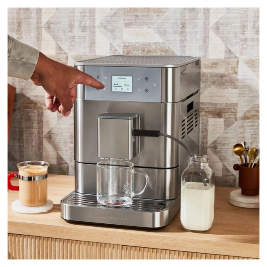 Автоматическая эспрессо кофемашина KitchenAid KF6, 5KES8556ESX, нержавеющая сталь