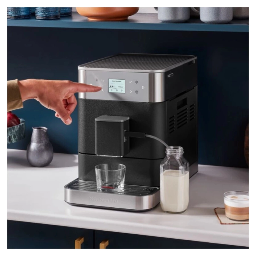 Автоматическая эспрессо кофемашина KitchenAid KF6, 5KES8556EBK, черный чугун