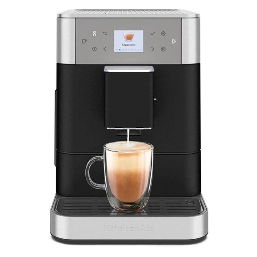 Автоматическая эспрессо кофемашина KitchenAid KF6, 5KES8556EBK, черный чугун