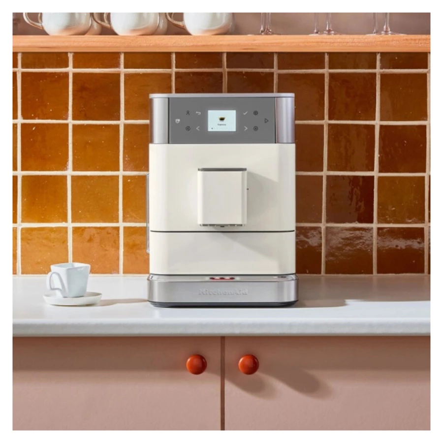 Автоматическая эспрессо кофемашина KitchenAid KF6, 5KES8556EPL, фарфорово-белый