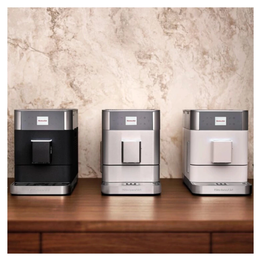 Автоматическая эспрессо кофемашина KitchenAid KF6, 5KES8556EPL, фарфорово-белый