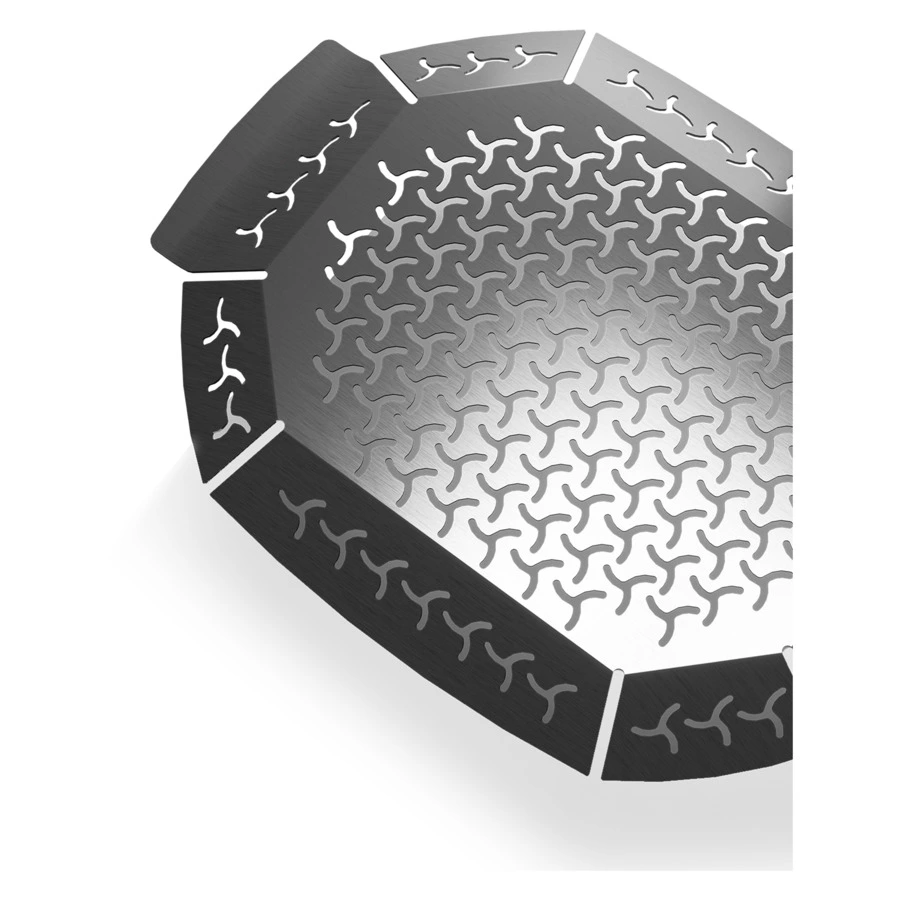 Противень-корзина овальный 800 Degrees Oval Grill Basket 37,2х26,5х2,6см, сталь нержавеющая
