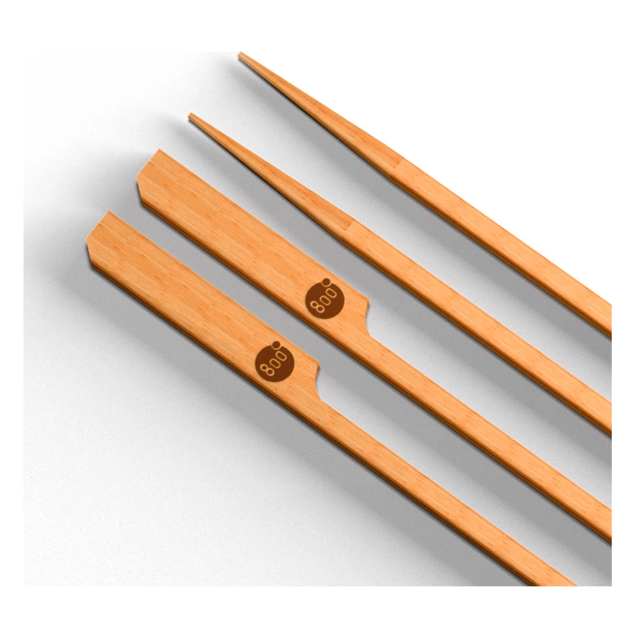 Шпажки бамбуковые длинные 800 Degrees Bamboo Skewers 30см, 110 шт