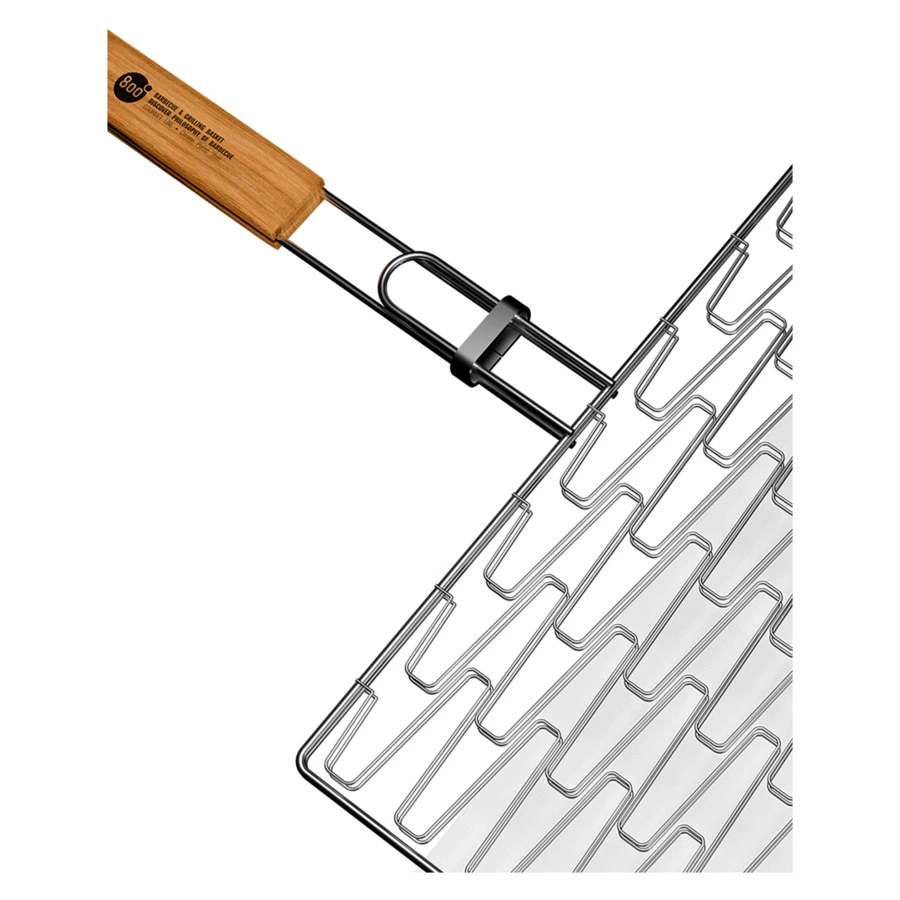 Решетка барбекю эластичная 800 Degrees Barbecue Flex Basket 62x41,5x2,5см, сталь карбонированная