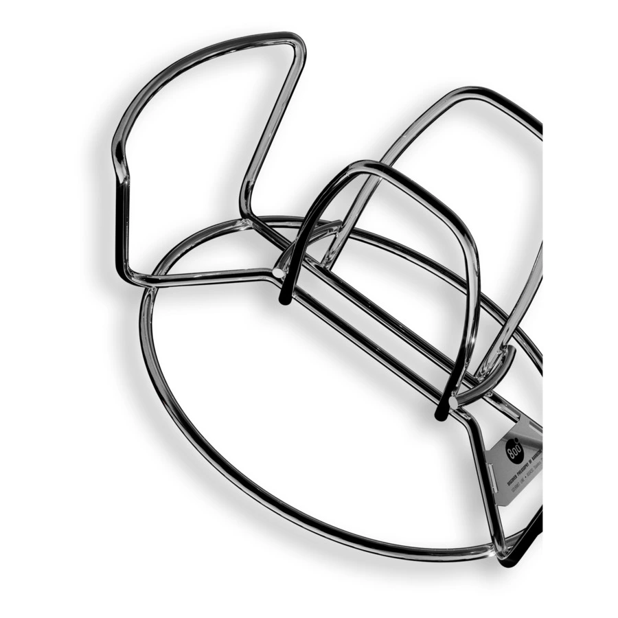 Ростер для курицы с зажимом для пивной банки 800 Degrees Chicken Roaster Rack 24,6x16,5x12см, сталь