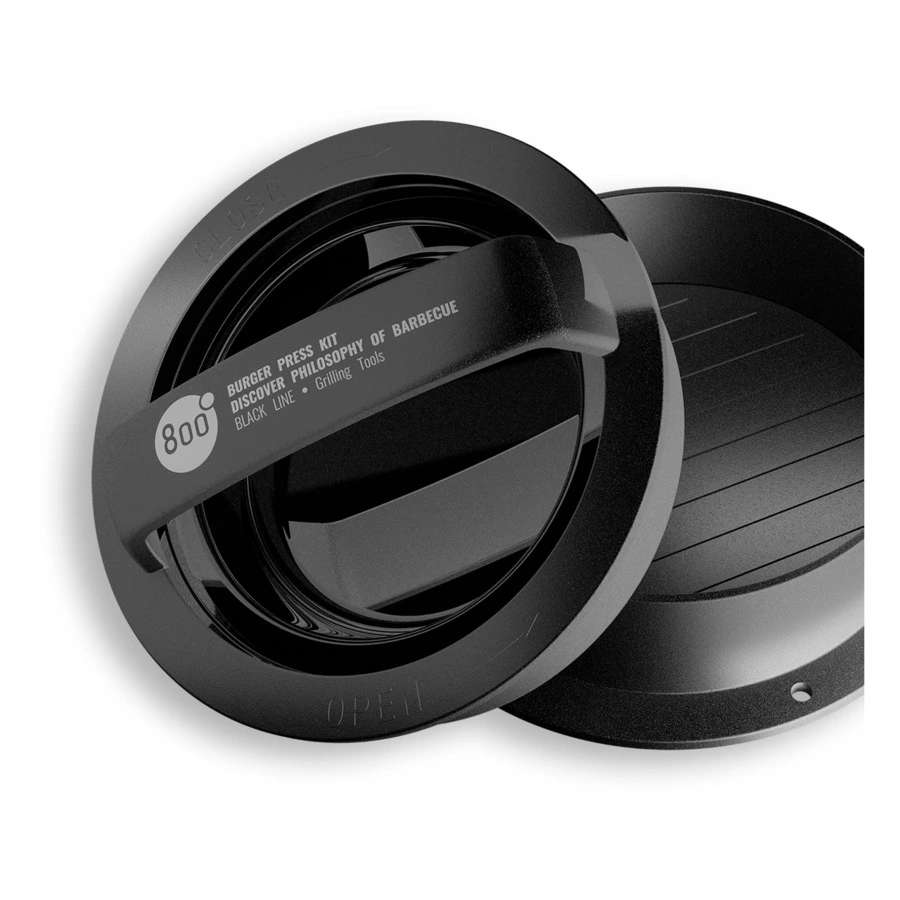 Пресс для бургера разборный 800 Degrees Burger Press Kit Д13хН6,5см, пластик ABS