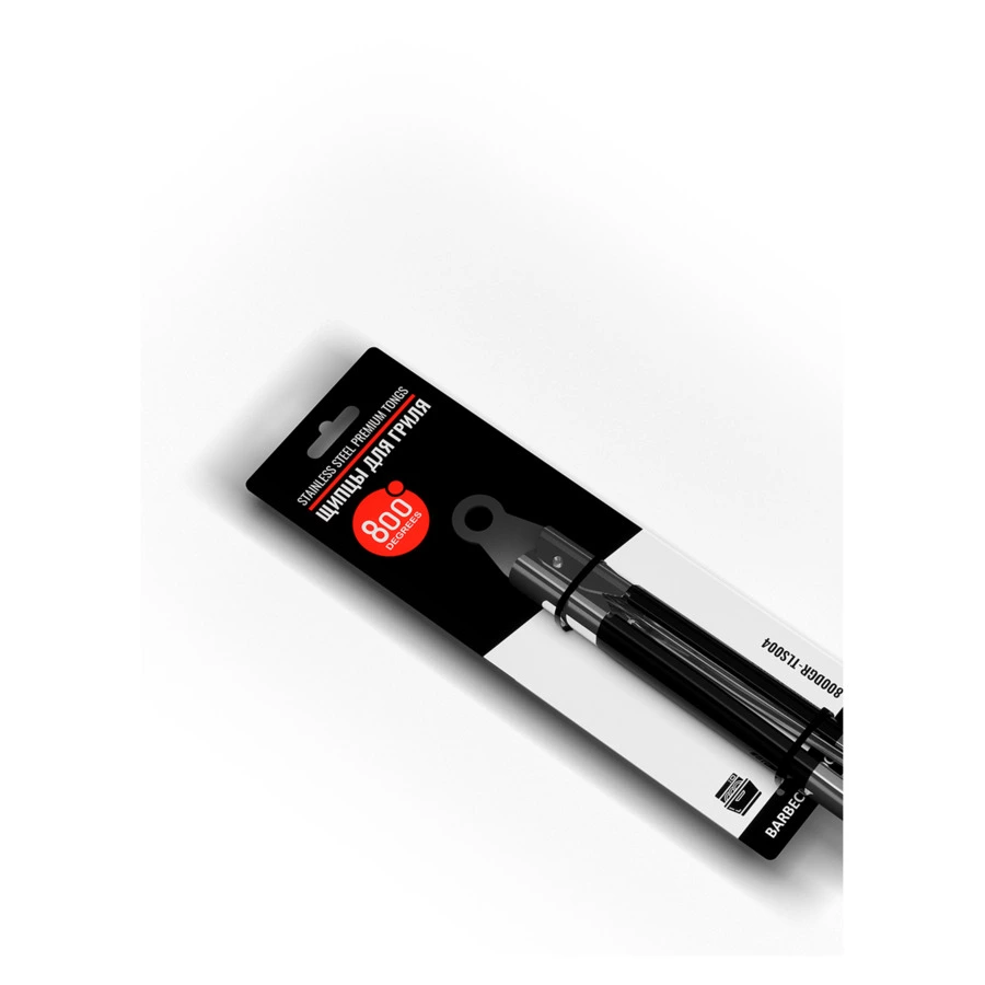 Щипцы для гриля с фиксатором Silver Line 800 Degrees Stainless Steel Tongs 54см, сталь