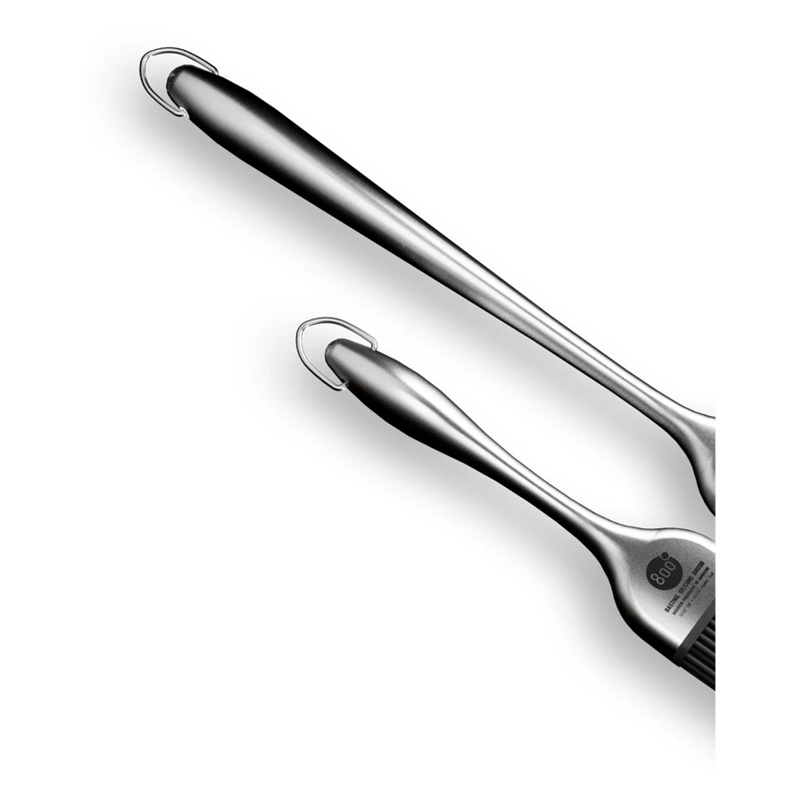Набор силиконовых кистей 800 Degrees Basting Silicone Brush Set 32,5/36x10,3x3см, ручка стальная