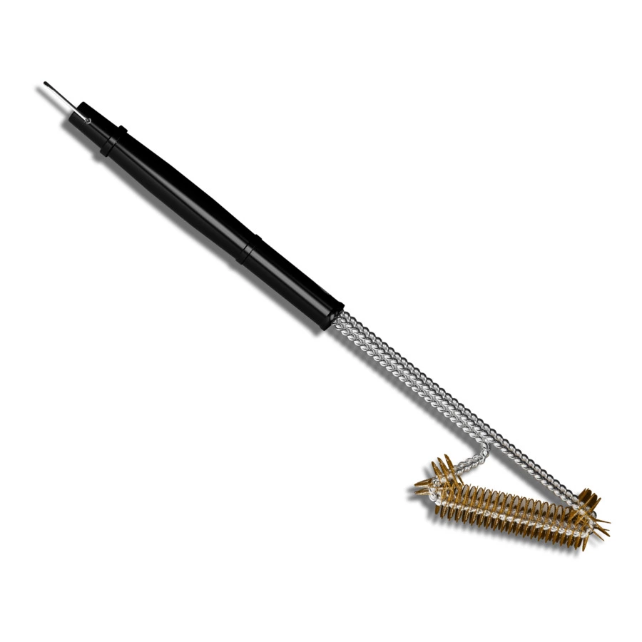 Щетка прямая латунная для чистки решеток 800 Degrees Triple Head Row Brush 54х8х8см