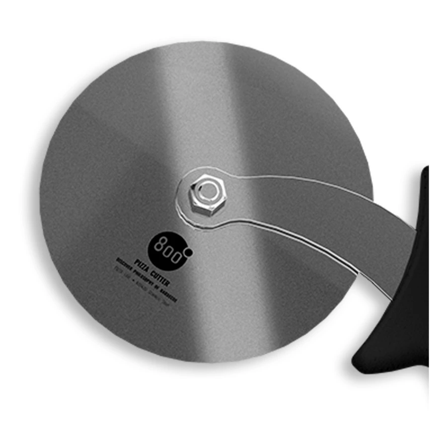 Нож-резак для пиццы с колесиком 800 Degrees Pizza Cutter Wheel 30,5x11x2см