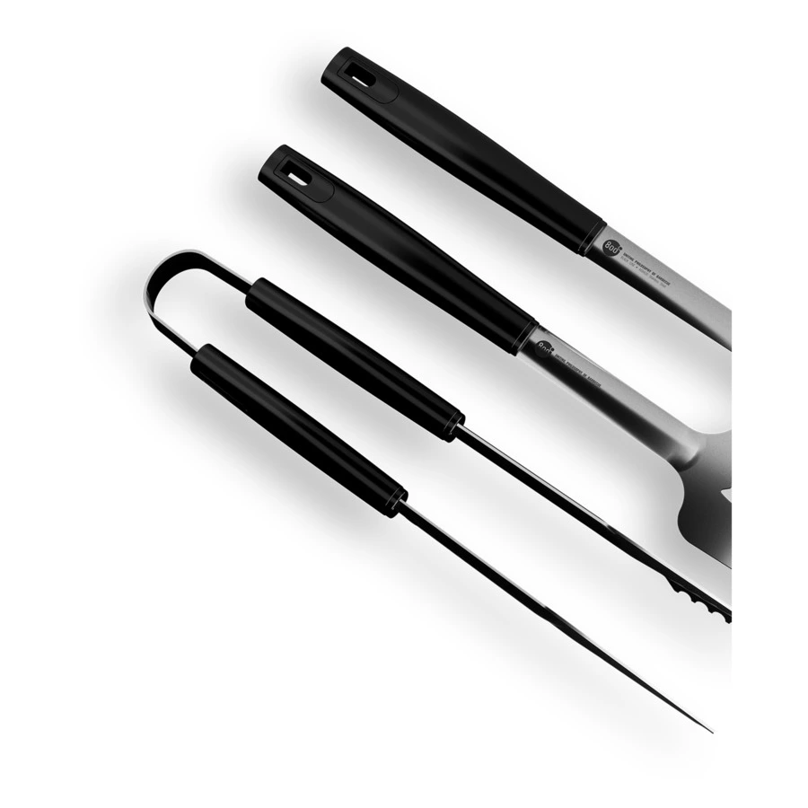 Набор грильмена Red Line 800 Degrees Stainless Steel BBQ Tools Set 43,5см, сталь, пластик