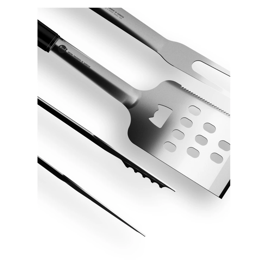 Набор грильмена Red Line 800 Degrees Stainless Steel BBQ Tools Set 43,5см, сталь, пластик