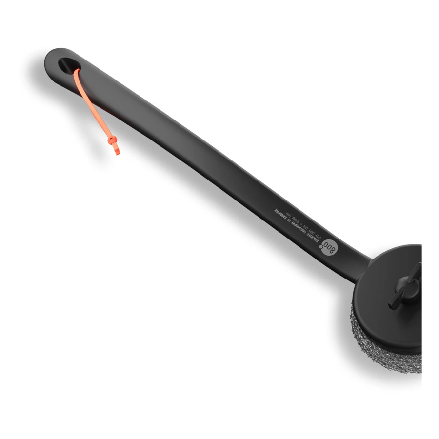 Щетка круглая для сковород и решеток 800 Degrees Steel Wool Cleaning Brush 43,5x8,5x7см, сталь