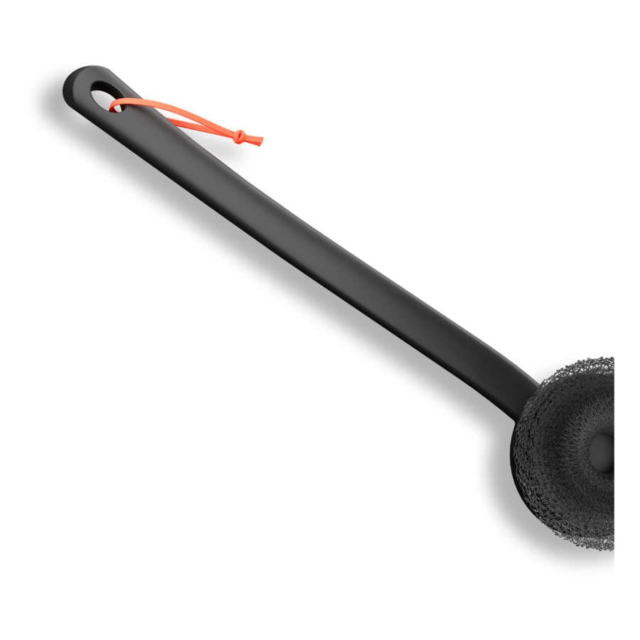 Щетка круглая для сковород и решеток 800 Degrees Steel Wool Cleaning Brush 43,5x8,5x7см, сталь