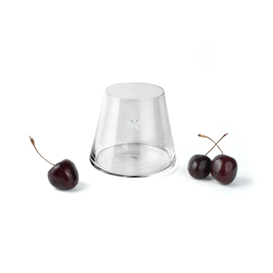 Бокал Tajima Glass Фудзи Хоэй 280 мл, стекло, прозрачный, деревянная коробка