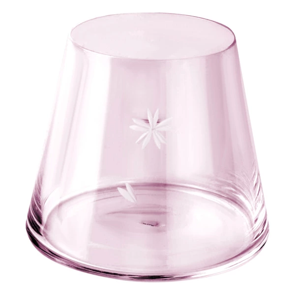 Бокал Tajima Glass Фудзи Хоэй 280 мл, стекло, сакура, деревянная коробка