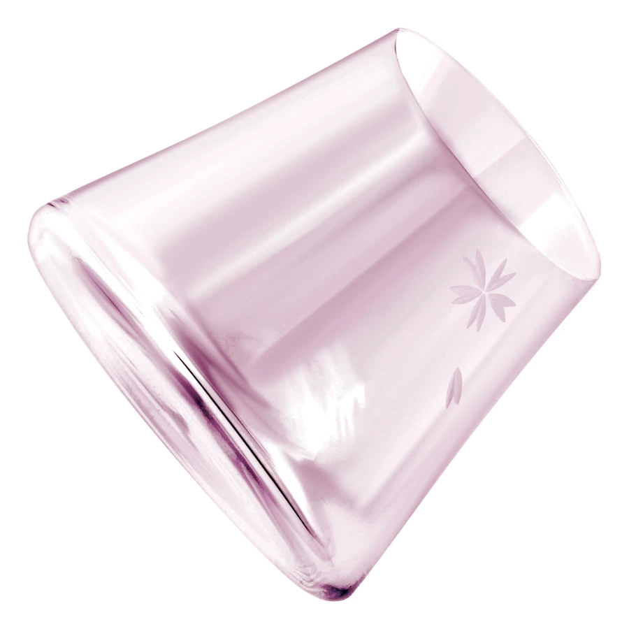 Бокал Tajima Glass Фудзи Хоэй 280 мл, стекло, сакура, деревянная коробка