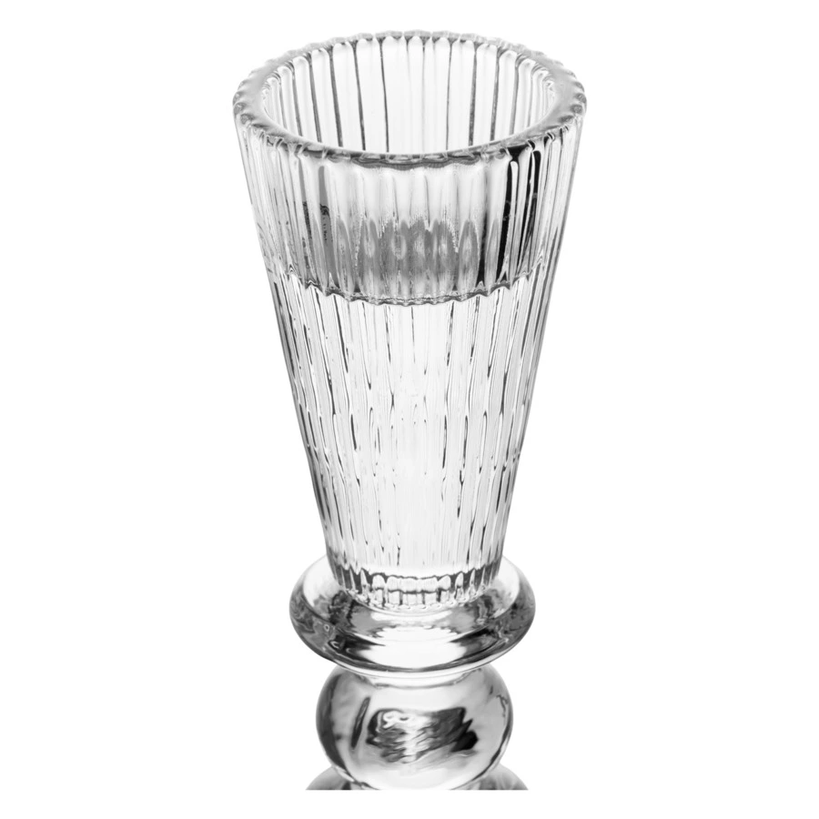 Подсвечник Decor de Table Корнет 23,7 см, стекло