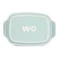 Форма для запекания WO Paola 35х22,2x6 см, 2,3 л, жаропрочная керамика, зеленая