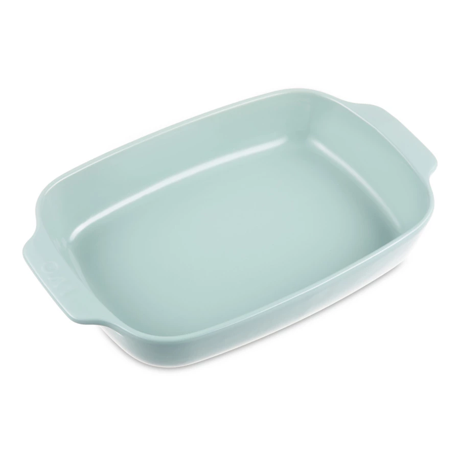 Форма для запекания WO Paola 35х22,2x6 см, 2,3 л, жаропрочная керамика, зеленая