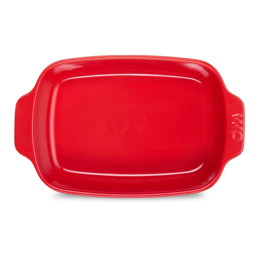 Форма для запекания WO Paola 26,5х16,5x5,3 см, 940 мл, жаропрочная керамика, красная