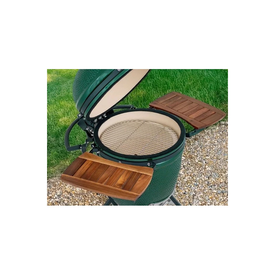 Столики складные для гриля Green Kamado II L, комплект 2 шт, дерево, коричневый