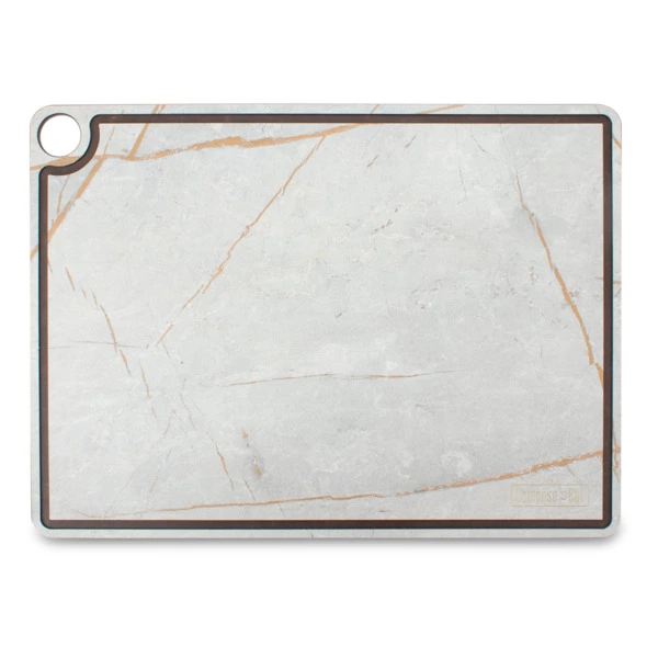 Доска разделочная с желобом ComposeEat ProFashion  42х31 см, композит, мраморный Грейс