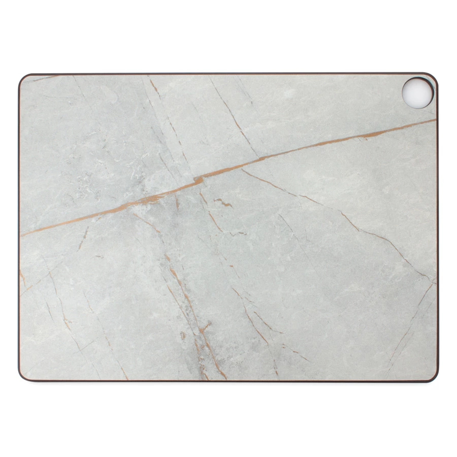 Доска разделочная с желобом ComposeEat ProFashion  42х31 см, композит, мраморный Грейс